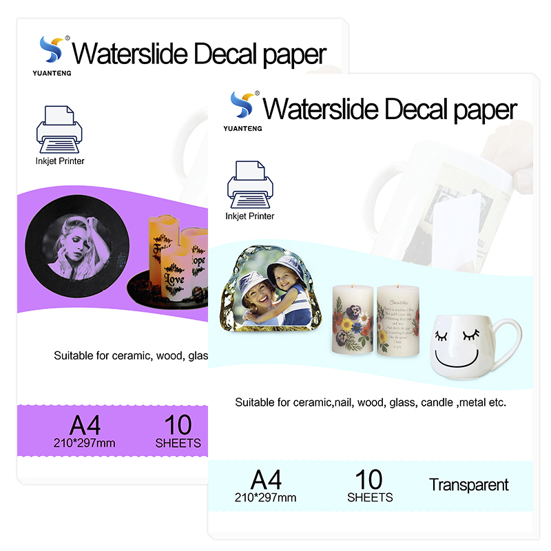Ink Blotter Paper - Дизайн A4, прозрачная бумага для наклеек
