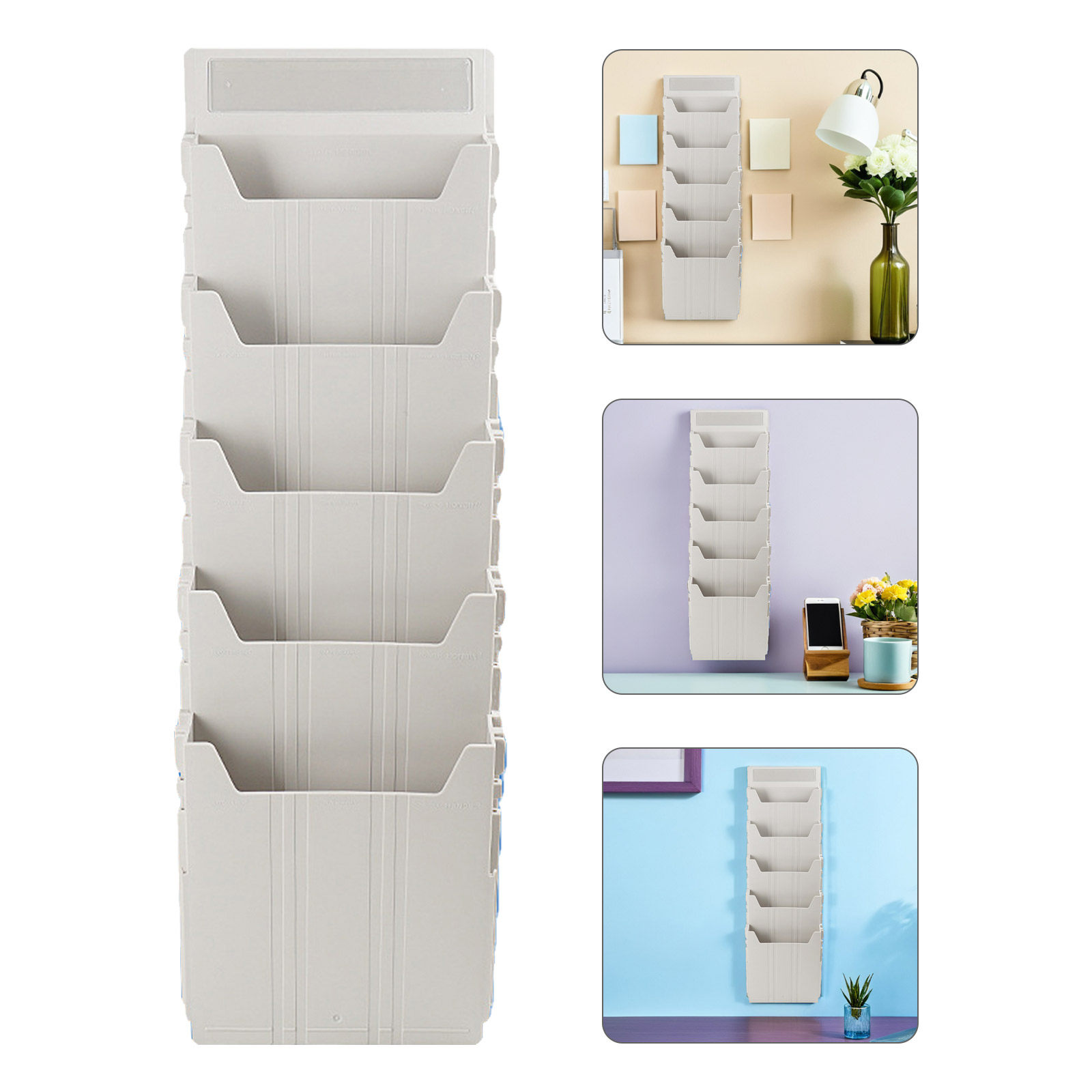 Magazine Holder Rack - Настенный держатель для журналов, расширяемый, с