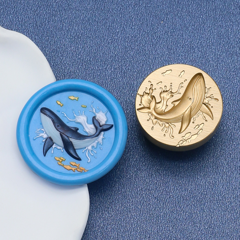 Рельефная серия с водяным цвет – обзор и цена Wax Seal Stamp Set