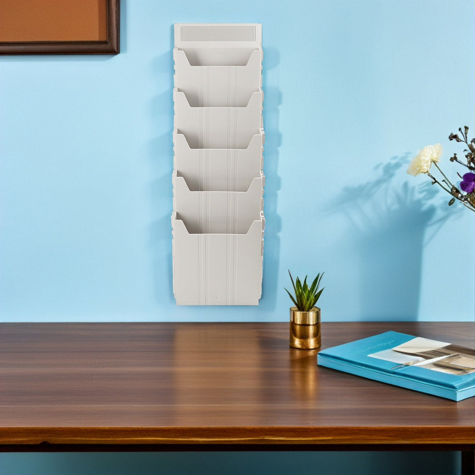Настенный держатель для журнал – обзор и цена Magazine Holder Rack