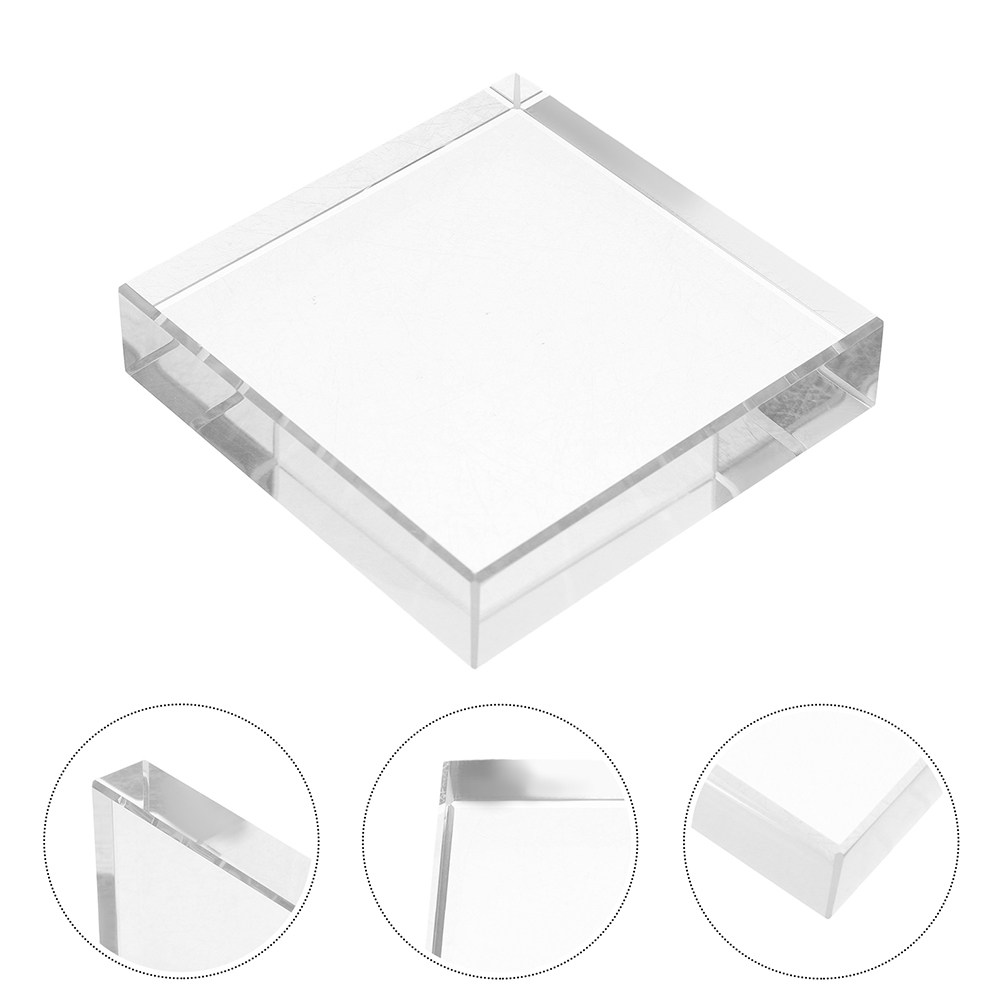 Прозрачное квадратное пресс-па – обзор и цена Paper Weight Crystal